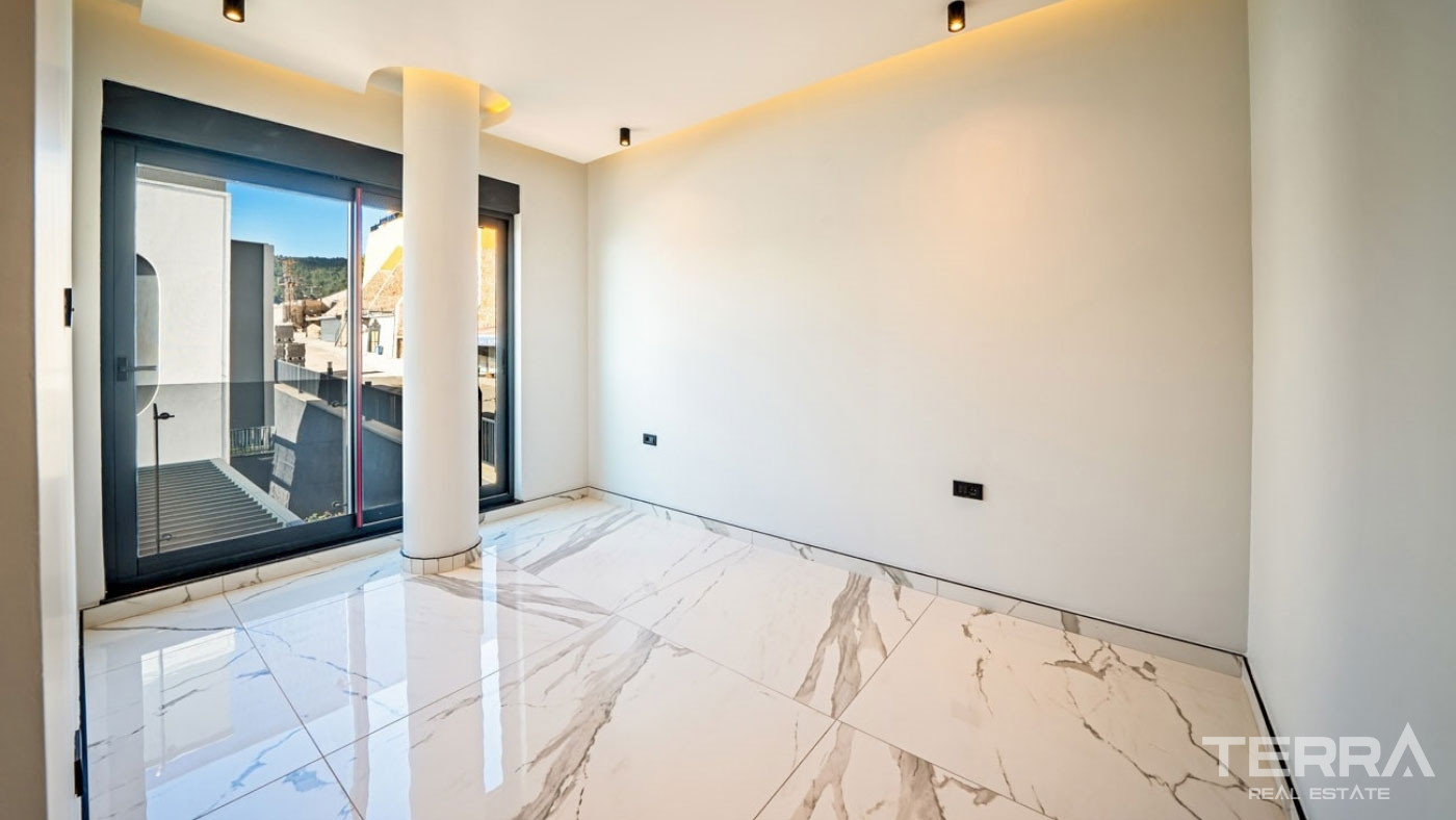 Ultra Modern Luxury Villas with a Panoramic Sea View in Alanya Tepe - 100503