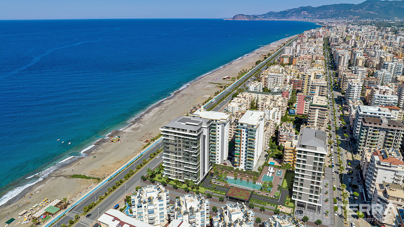 Luksuslejligheder med havudsigt til salg i Mahmutlar, Alanya - 126756
