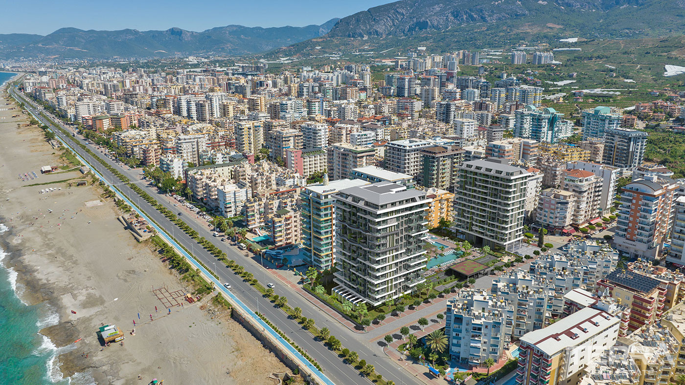 Luksuslejligheder med havudsigt til salg i Mahmutlar, Alanya - 126758