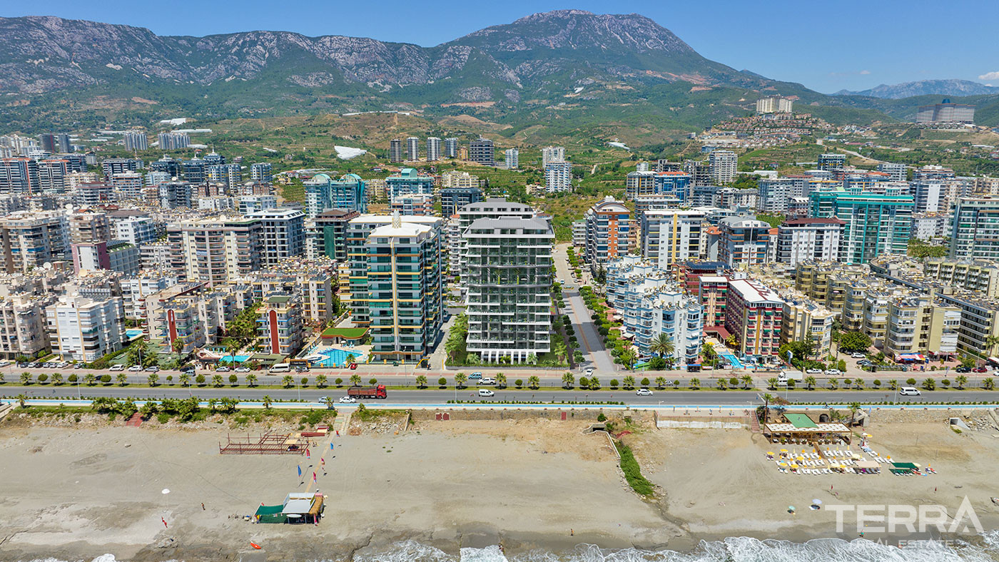 Luksuslejligheder med havudsigt til salg i Mahmutlar, Alanya - 126763