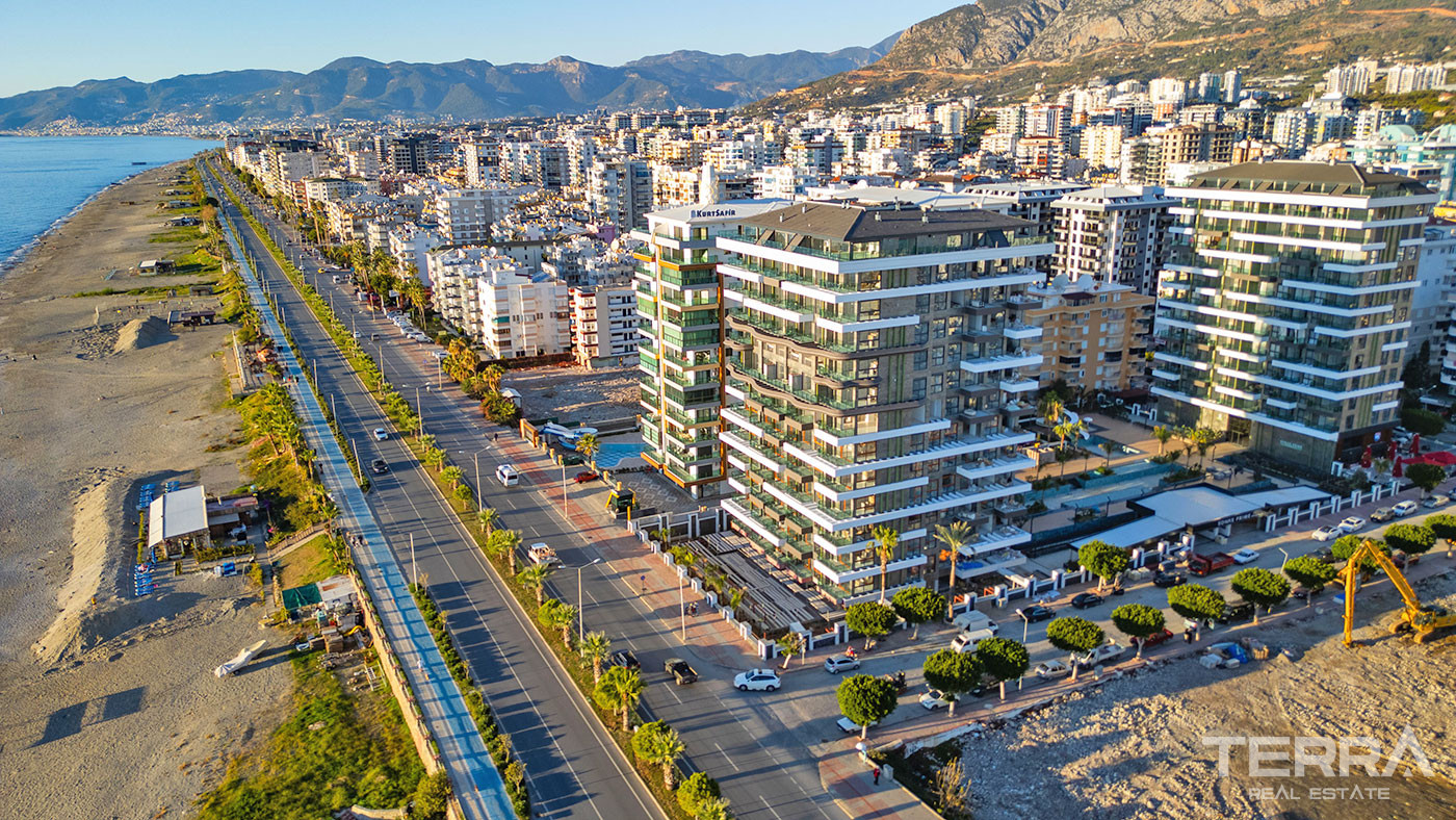Luksuslejligheder med havudsigt til salg i Mahmutlar, Alanya - 126810