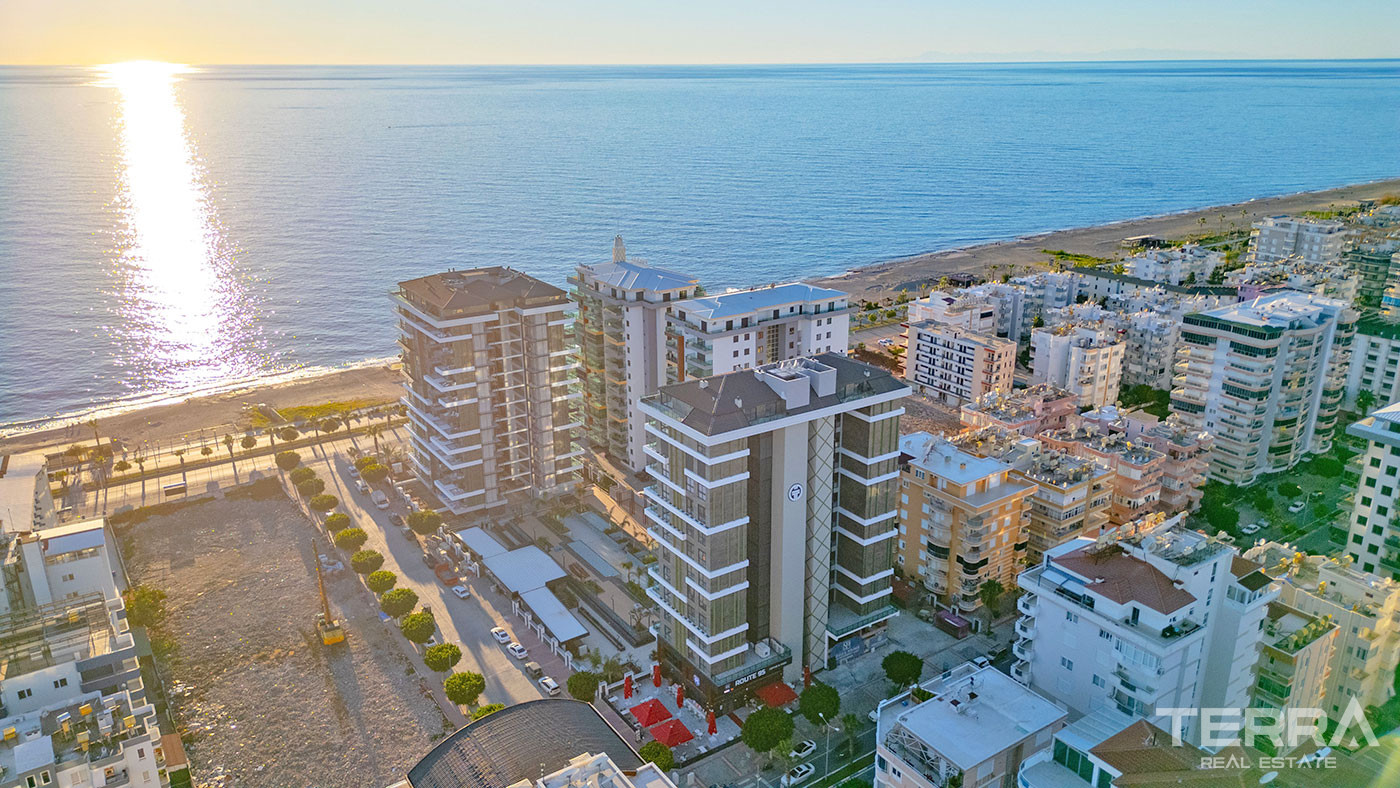 Luksuslejligheder med havudsigt til salg i Mahmutlar, Alanya - 126813
