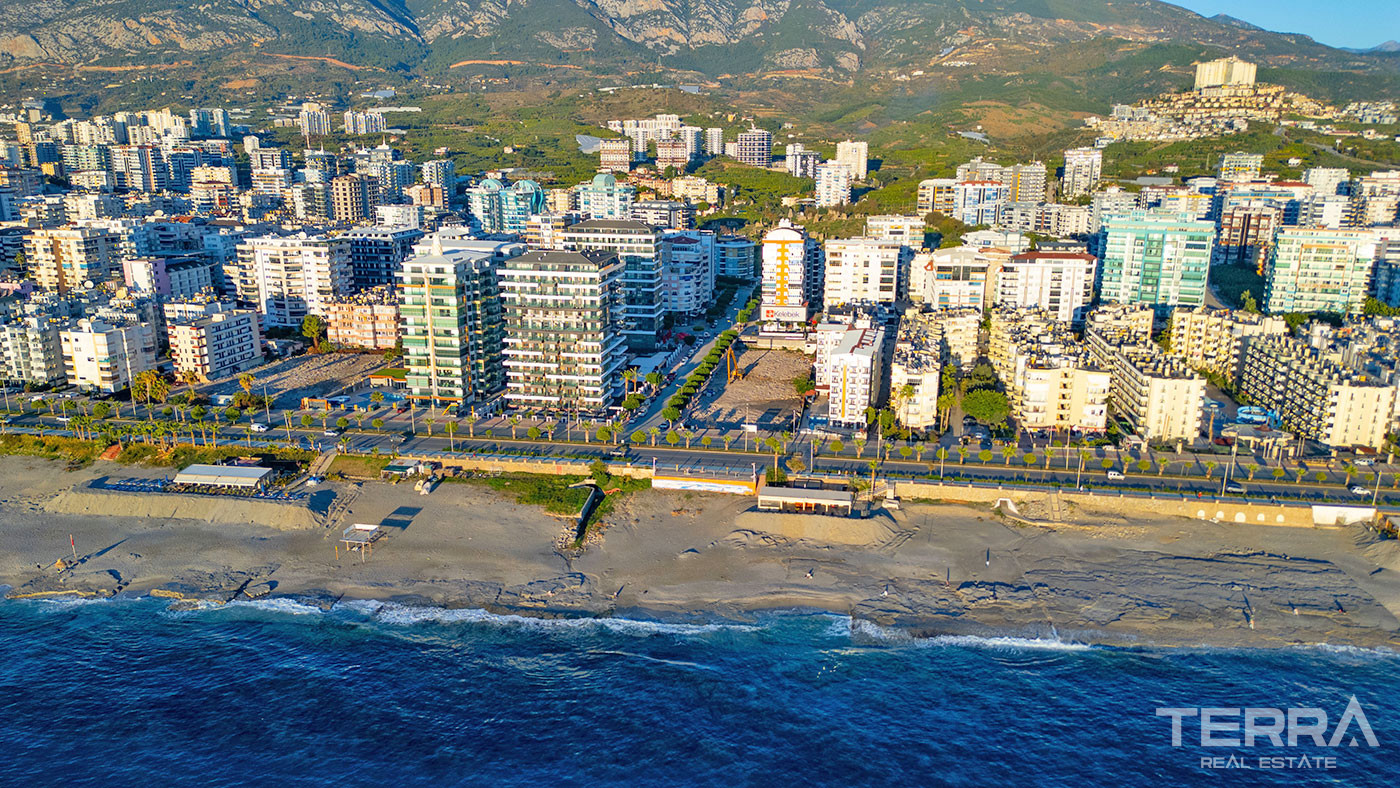 Luksuslejligheder med havudsigt til salg i Mahmutlar, Alanya - 126815