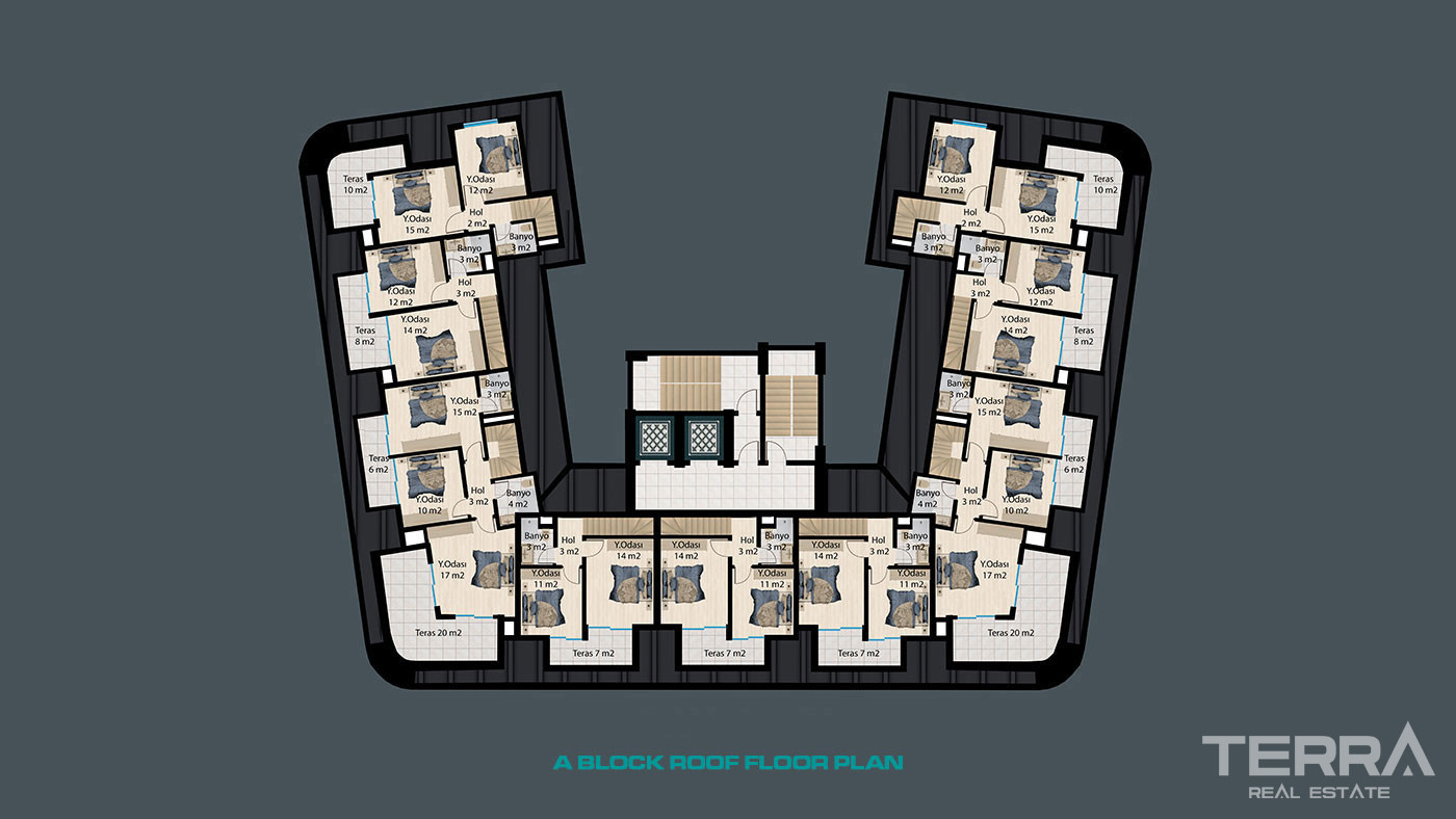 Bargain Apartments in Alanya Demirtaş with Luxury Amenities - 62990