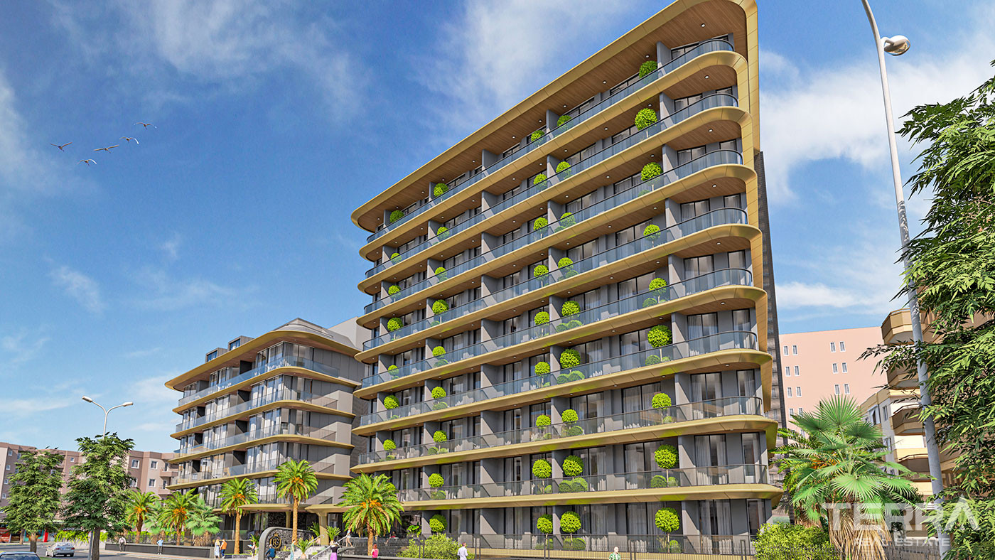 Conviniently Located Investment Apartments in the Center of Alanya - 63067