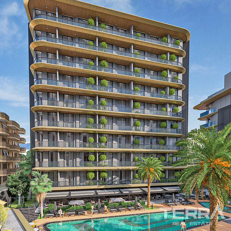 Conviniently Located Investment Apartments in the Center of Alanya - 63069