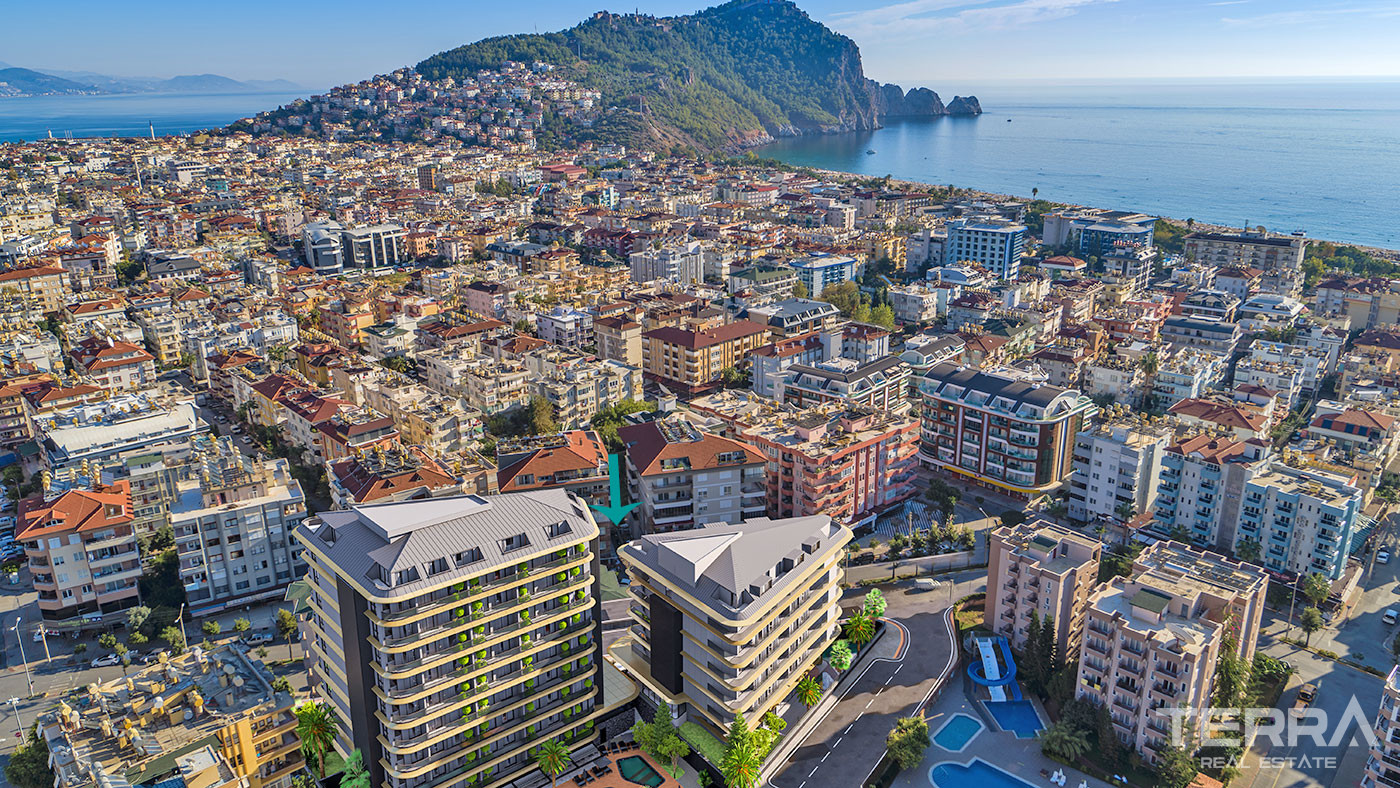 Conviniently Located Investment Apartments in the Center of Alanya - 63074