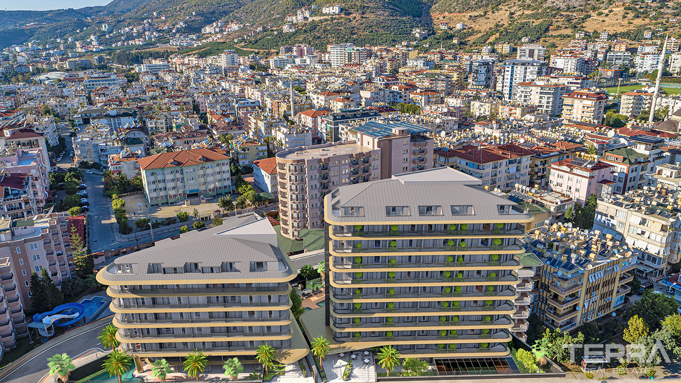 Conviniently Located Investment Apartments in the Center of Alanya - 63076