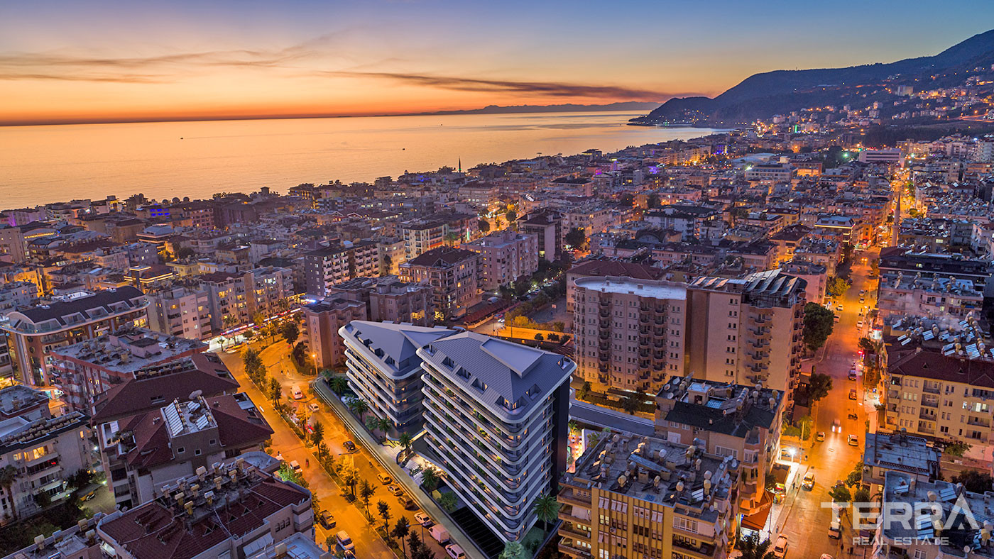 Conviniently Located Investment Apartments in the Center of Alanya - 63077