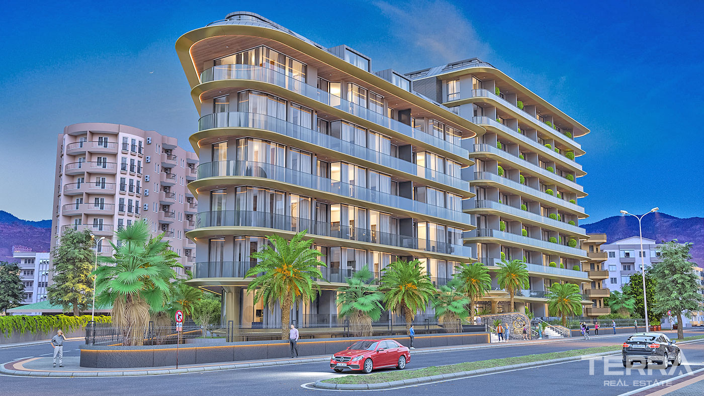Conviniently Located Investment Apartments in the Center of Alanya - 63090