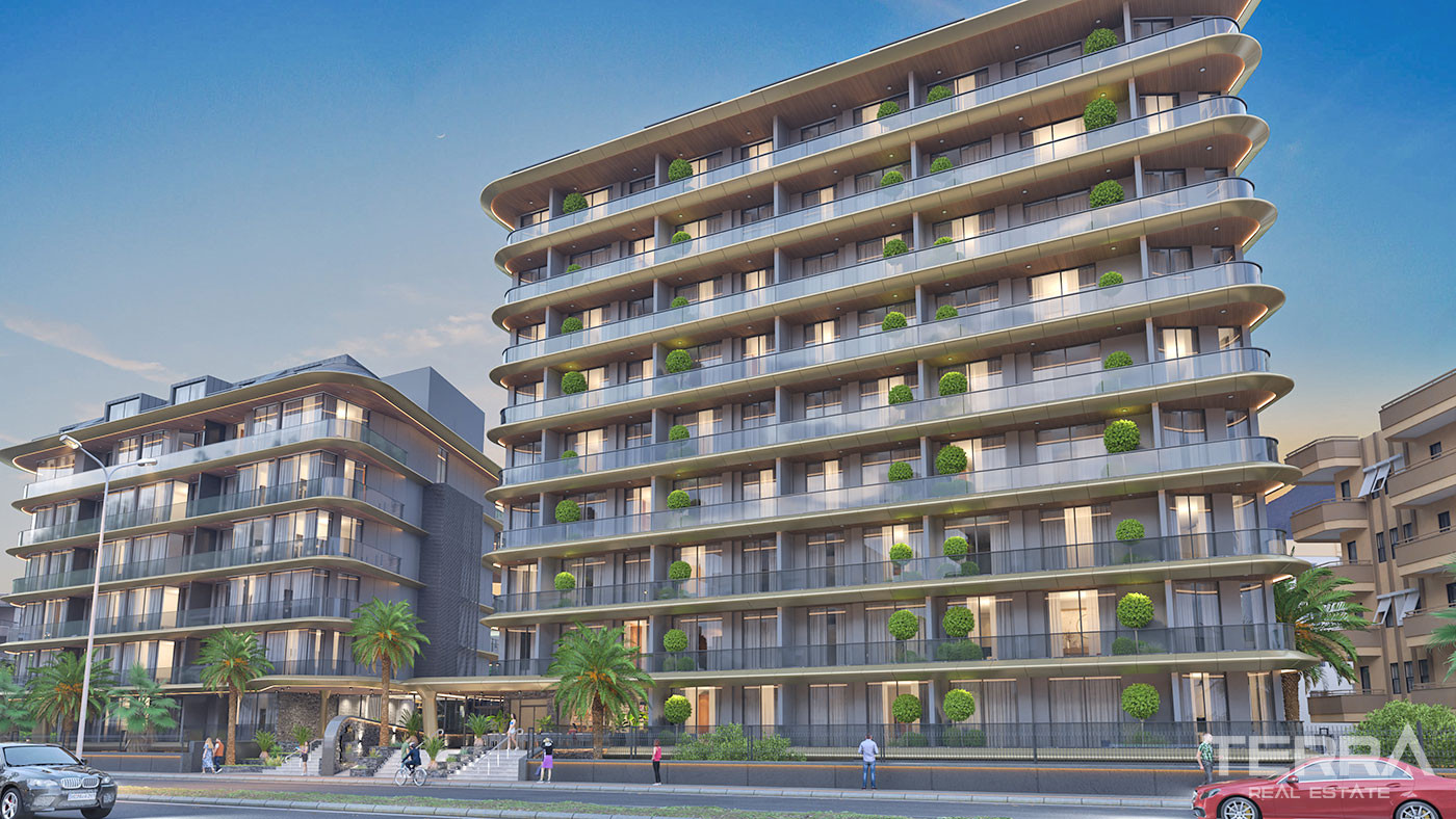 Conviniently Located Investment Apartments in the Center of Alanya - 63092