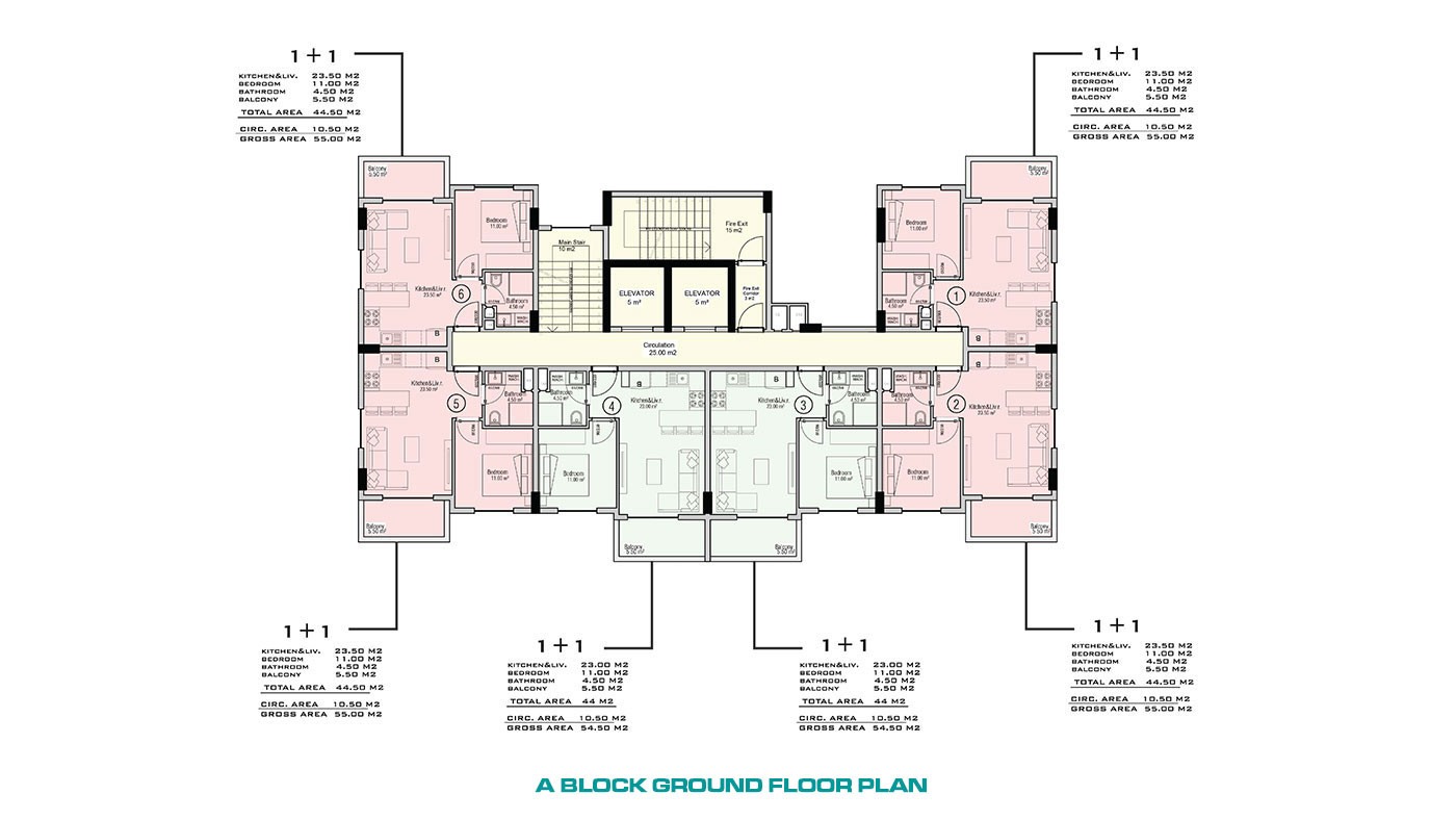 Affordable Apartments in Alanya Avsallar with Rich Social Facilities - 63588