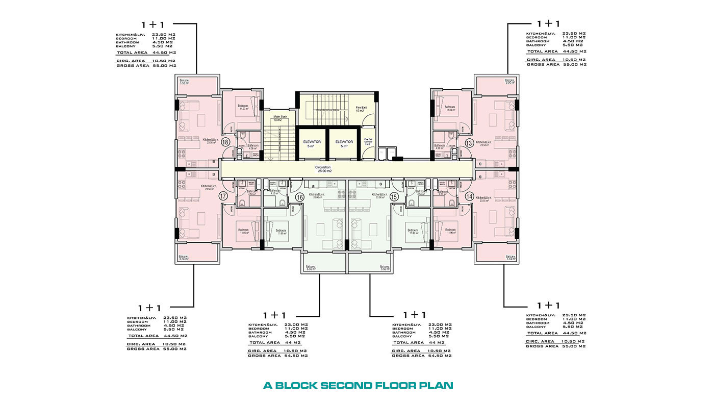 Affordable Apartments in Alanya Avsallar with Rich Social Facilities - 63591