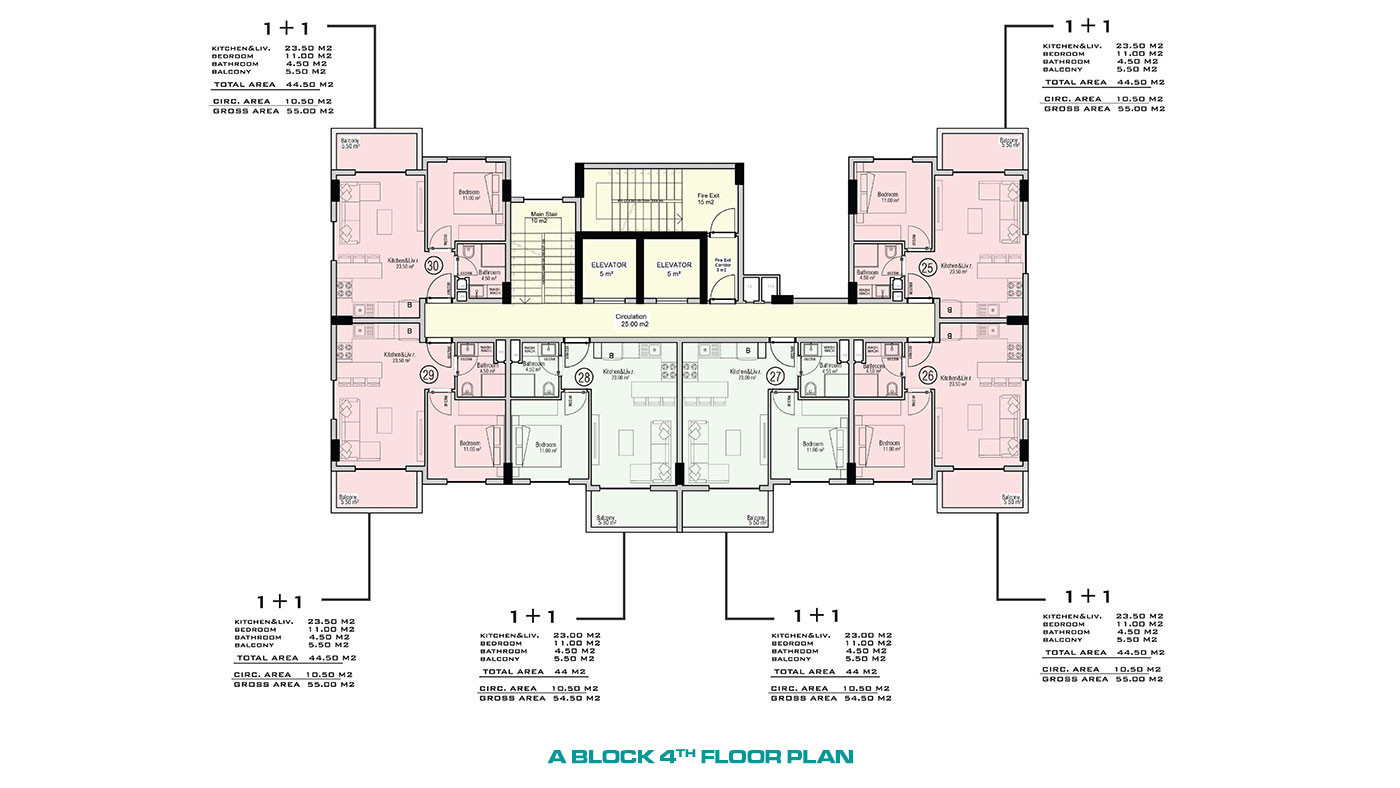 Affordable Apartments in Alanya Avsallar with Rich Social Facilities - 63593