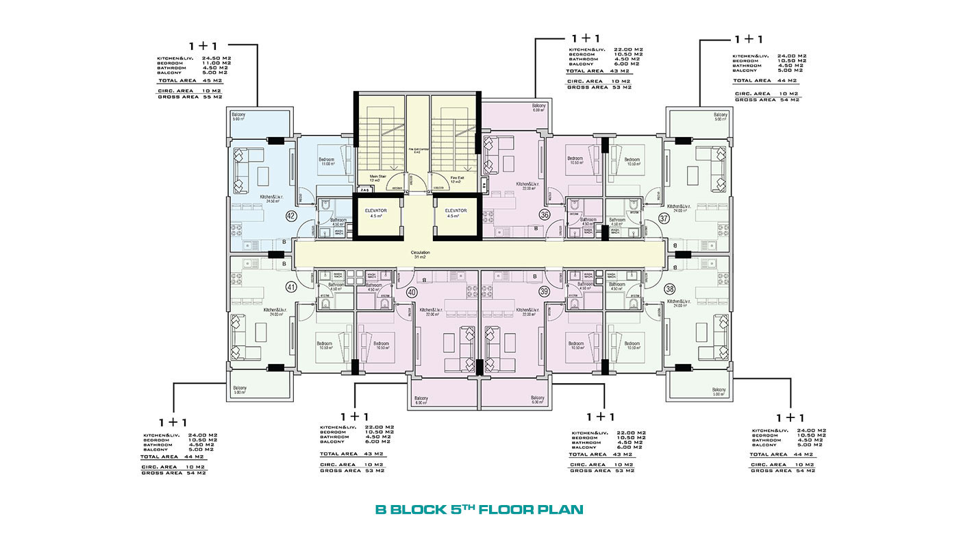 Affordable Apartments in Alanya Avsallar with Rich Social Facilities - 63602
