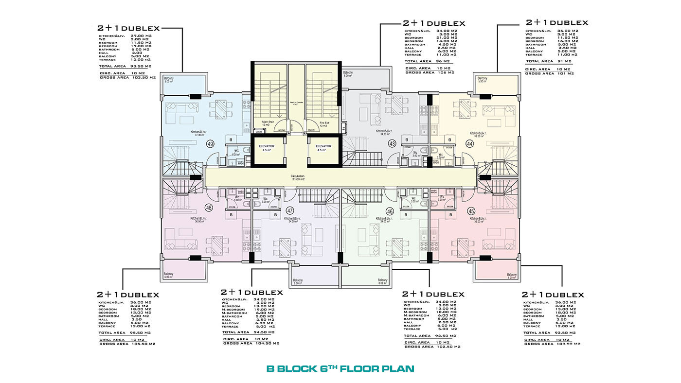Affordable Apartments in Alanya Avsallar with Rich Social Facilities - 63603