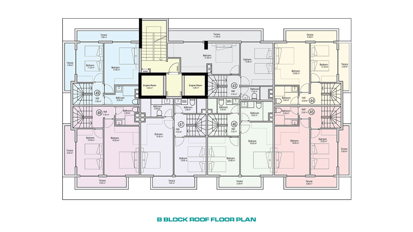 Affordable Apartments in Alanya Avsallar with Rich Social Facilities - 63604