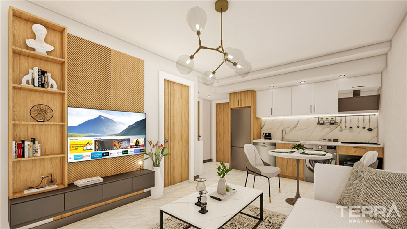 Affordable Apartments in Alanya Avsallar with Rich Social Facilities - 63605