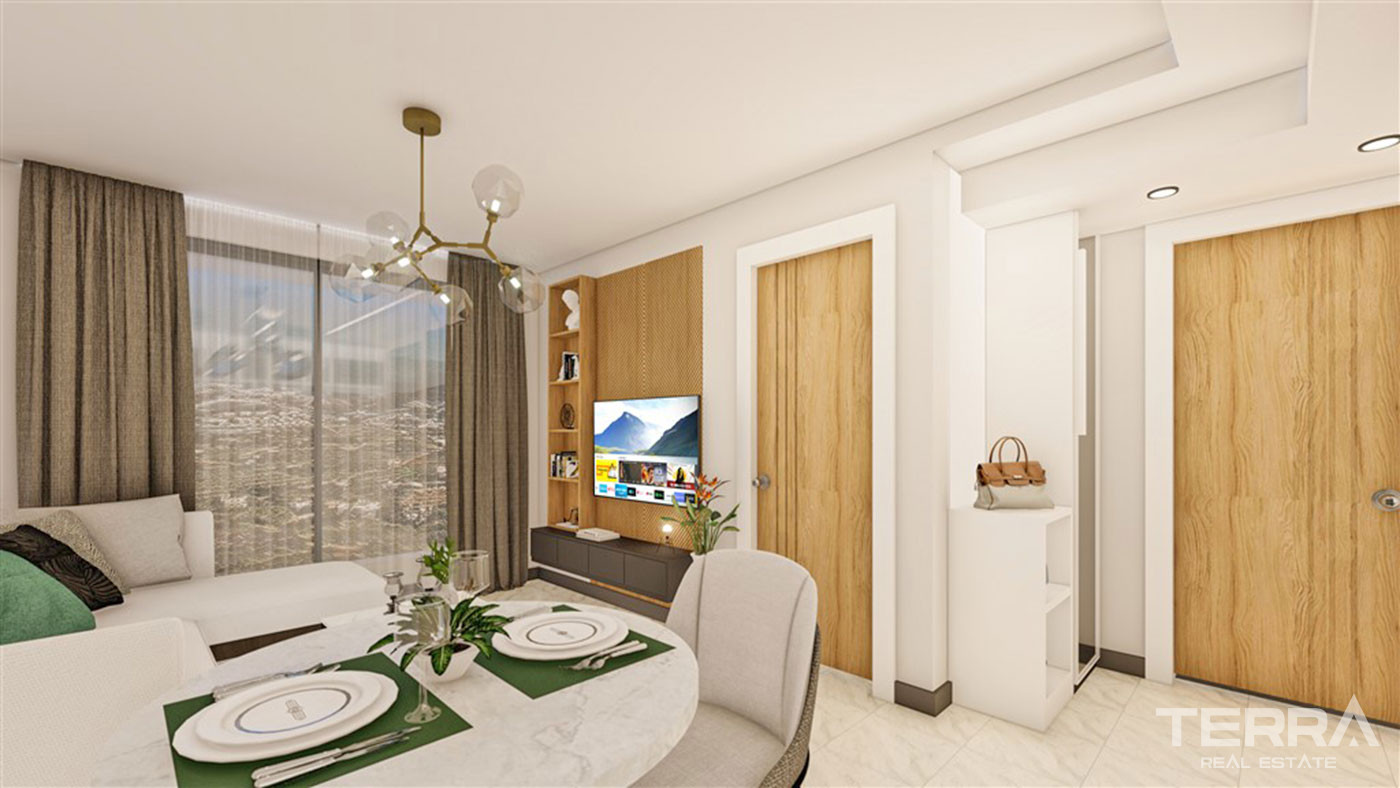 Affordable Apartments in Alanya Avsallar with Rich Social Facilities - 63606