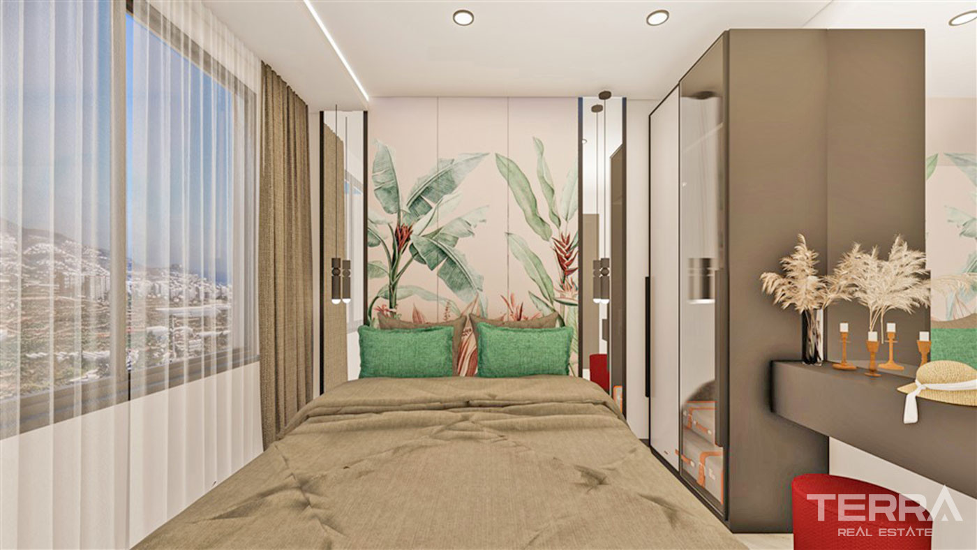 Affordable Apartments in Alanya Avsallar with Rich Social Facilities - 63608
