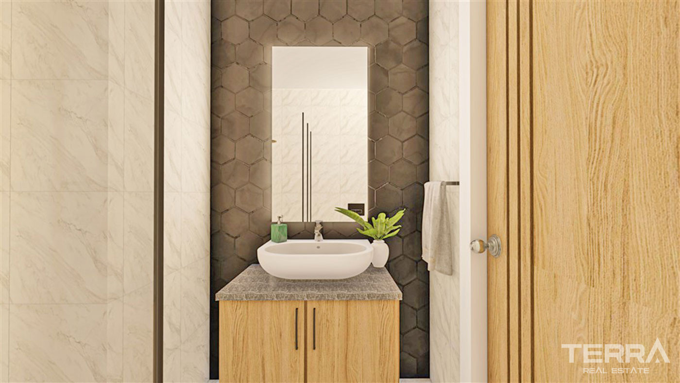 Affordable Apartments in Alanya Avsallar with Rich Social Facilities - 63609