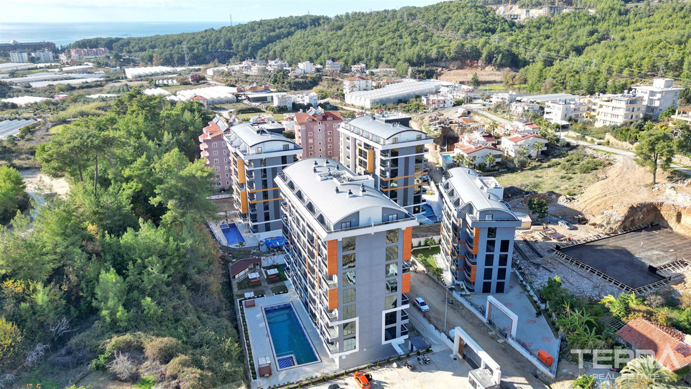 Affordable Apartments in Alanya Avsallar with Rich Social Facilities - 99280
