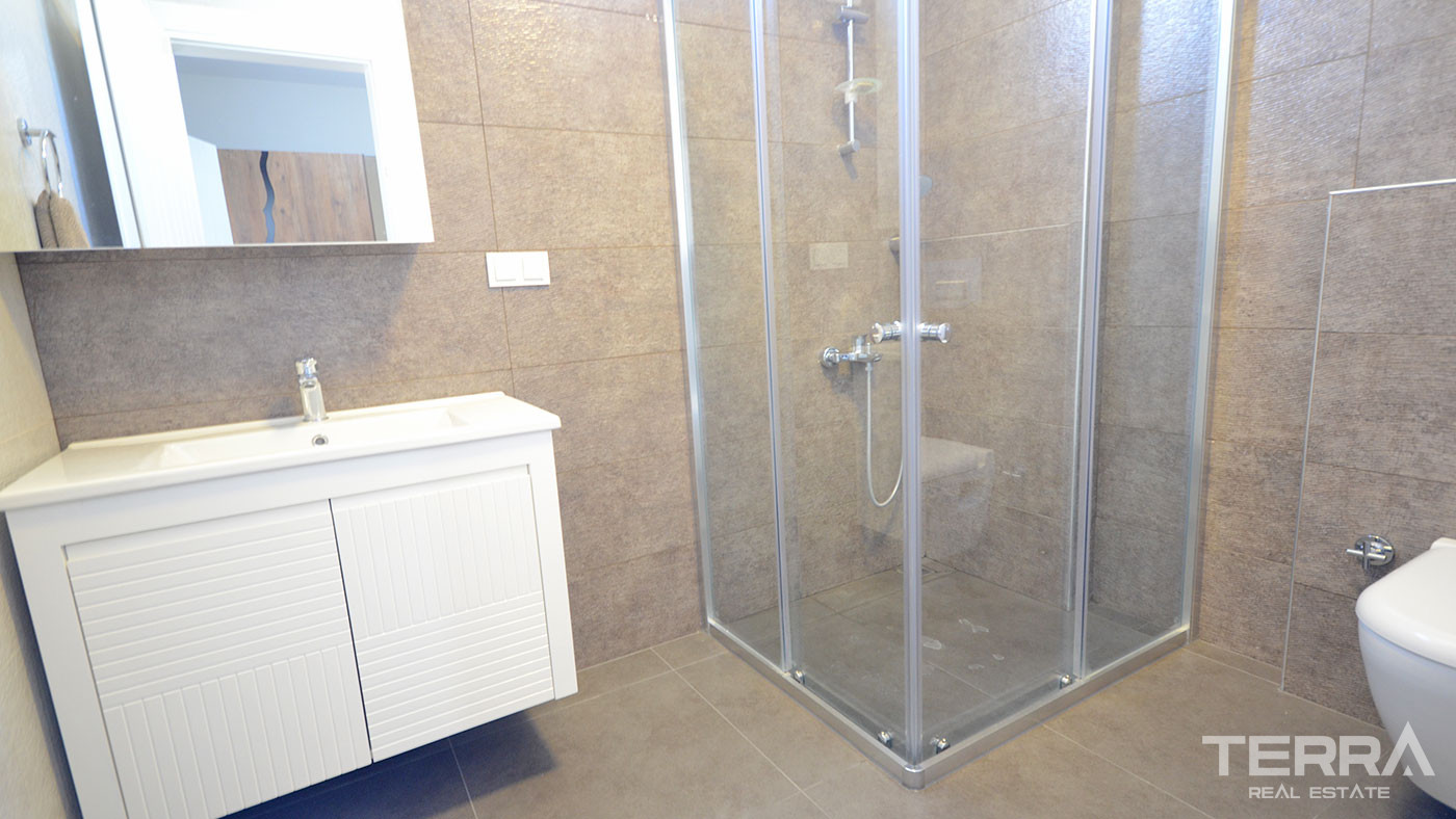 Key Ready Penthouse in Alanya, Mahmutlar with Sea and Castle View - 63813