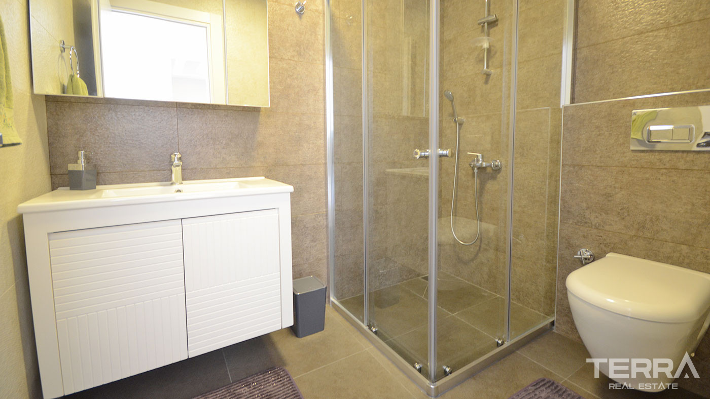 Key Ready Penthouse in Alanya, Mahmutlar with Sea and Castle View - 63820