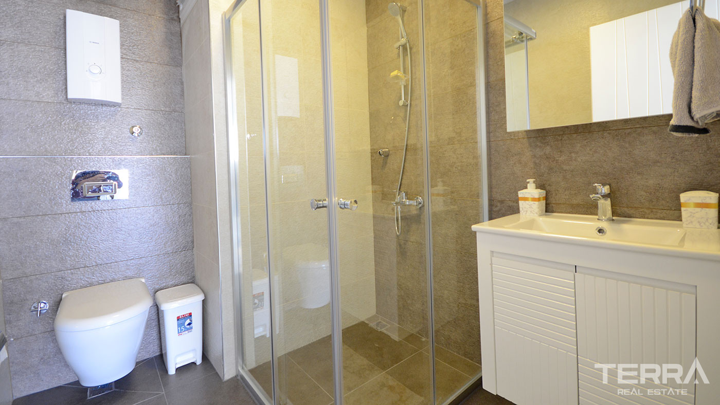 Key Ready Penthouse in Alanya, Mahmutlar with Sea and Castle View - 63831