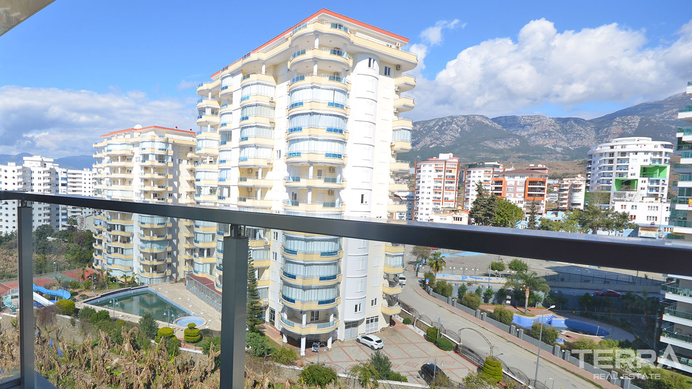 Key Ready Penthouse in Alanya, Mahmutlar with Sea and Castle View - 63833