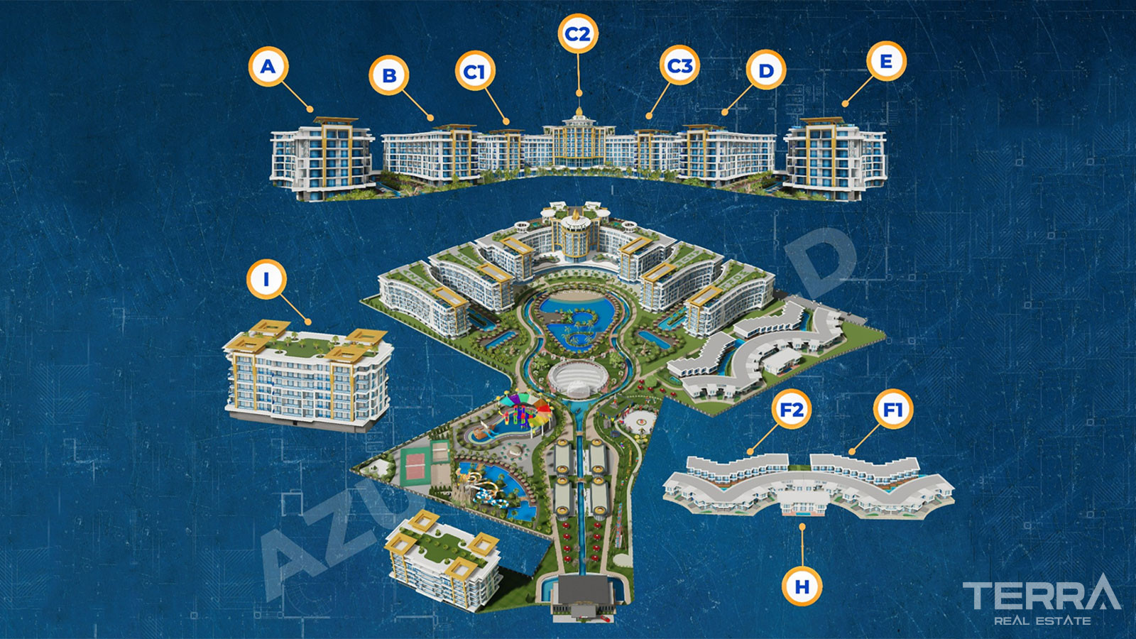 Exclusive Apartments for Sale in Alanya, Turkey — Azura World - 63967