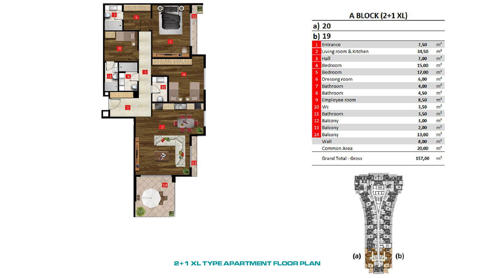 Exclusive Apartments for Sale in Alanya, Turkey — Azura World - 63971