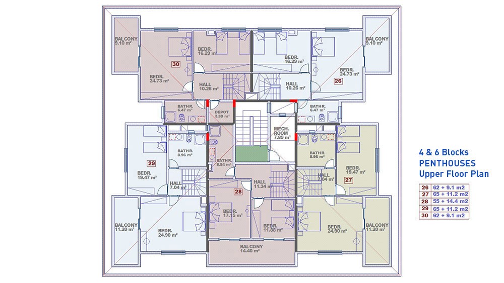 Alanya Apartments for sale in Another World Cikcilli - 1472