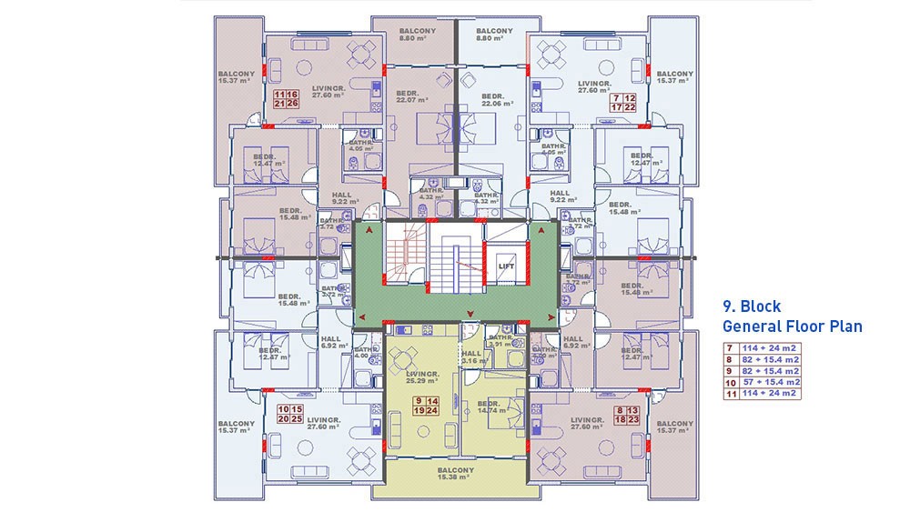 Alanya Apartments for sale in Another World Cikcilli - 1489