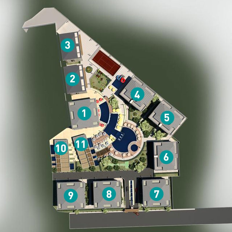 Alanya Apartments for sale in Another World Cikcilli - 1501