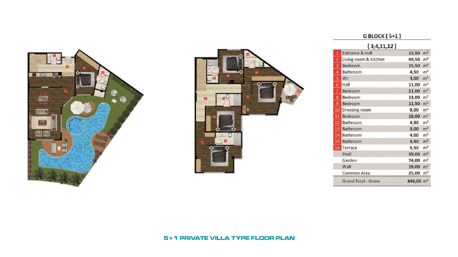 Exclusive Villas for Sale in Azura World, Alanya, Turkey - 64029