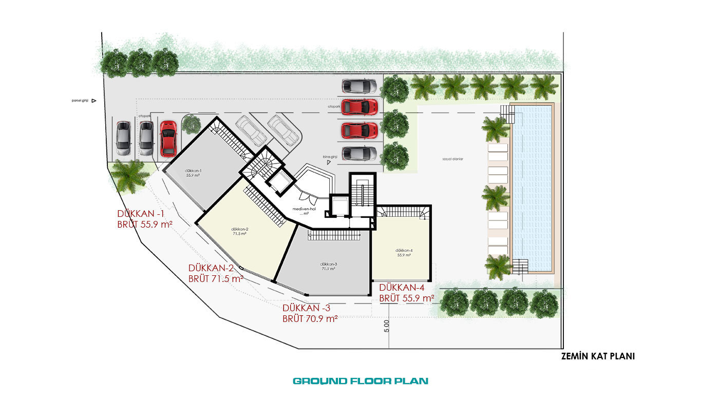 Modernly Designed Sea View Apartments in Kargıcak, Alanya - 64303