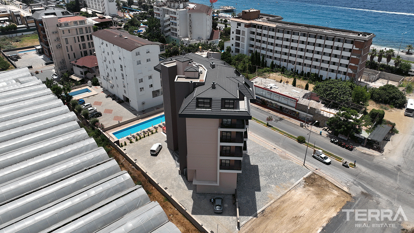 Modernly Designed Sea View Apartments in Kargıcak, Alanya - 97598