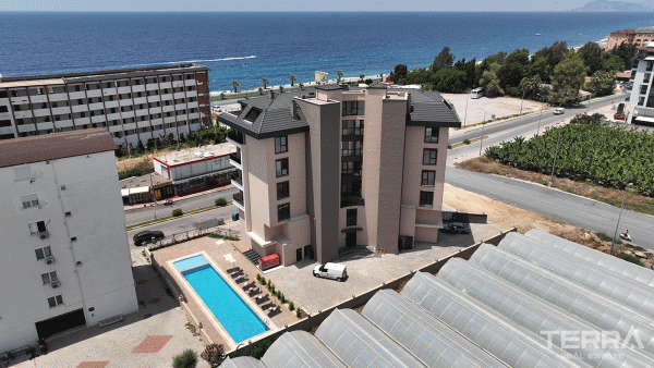 Modernly Designed Sea View Apartments in Kargıcak, Alanya
