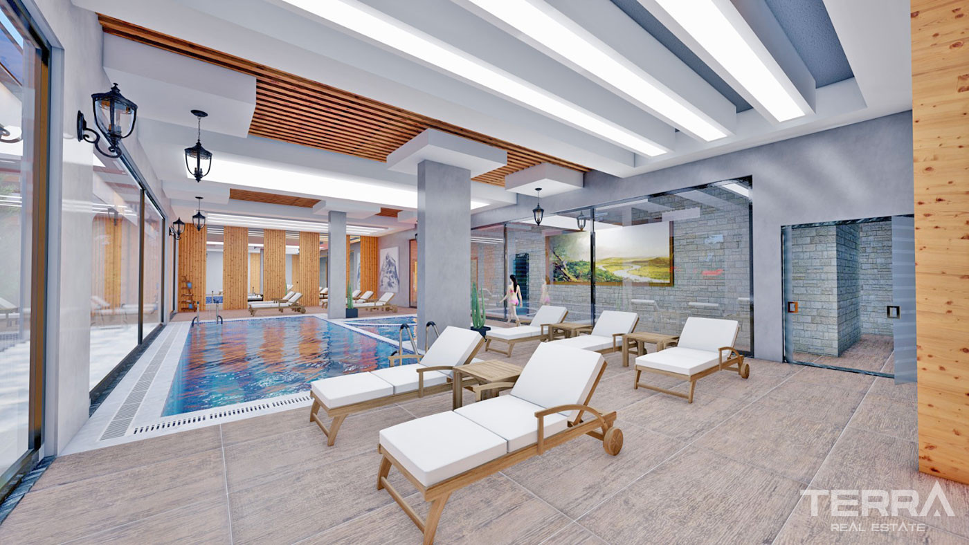 Nirvana Forest – Apartments in Alanya, Avsallar with Private Beach - 64339