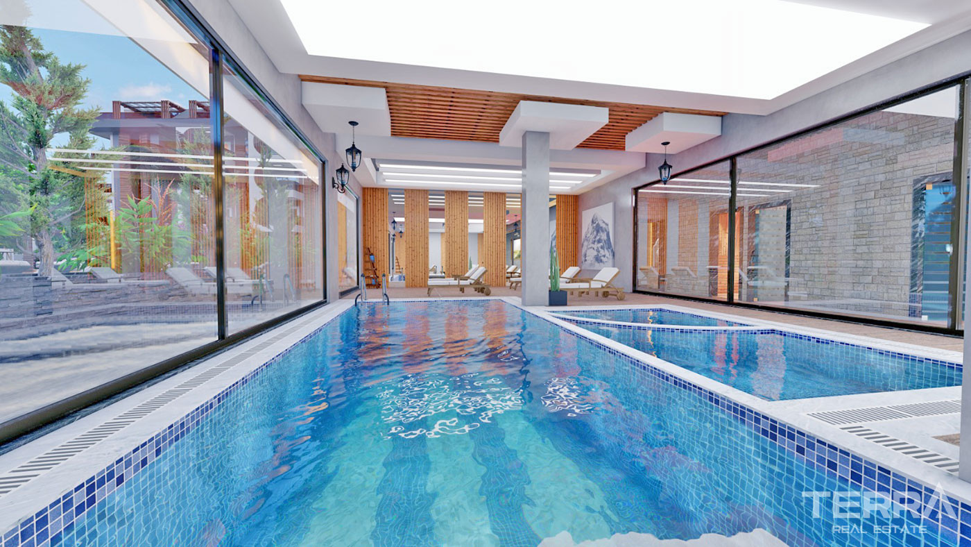 Nirvana Forest – Apartments in Alanya, Avsallar with Private Beach - 64340