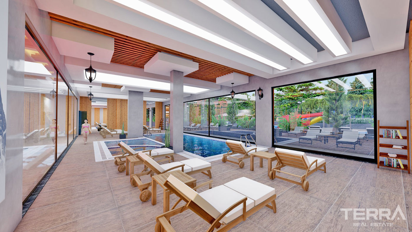 Nirvana Forest – Apartments in Alanya, Avsallar with Private Beach - 64342