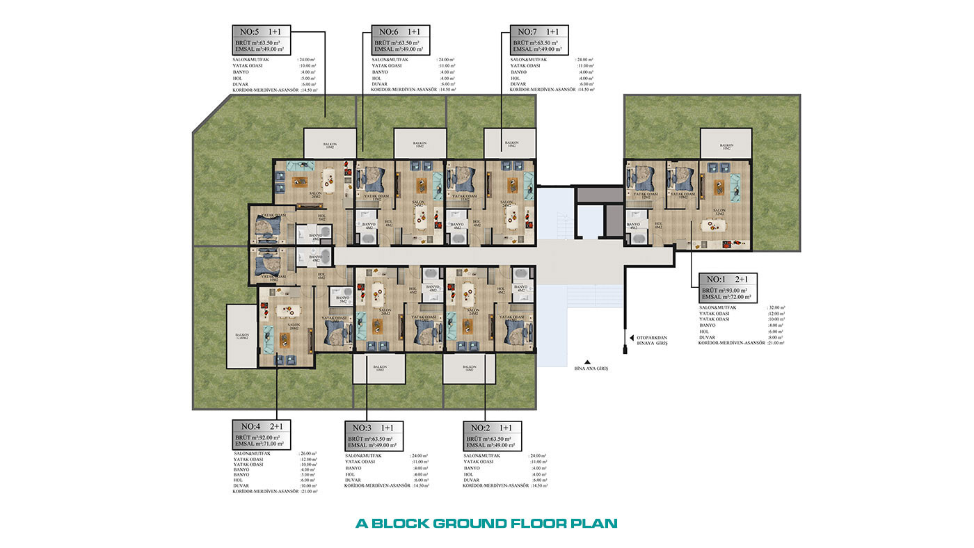 Nirvana Forest – Apartments in Alanya, Avsallar with Private Beach - 64354