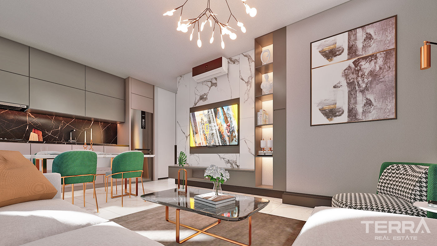 Nirvana Forest – Apartments in Alanya, Avsallar with Private Beach - 64372