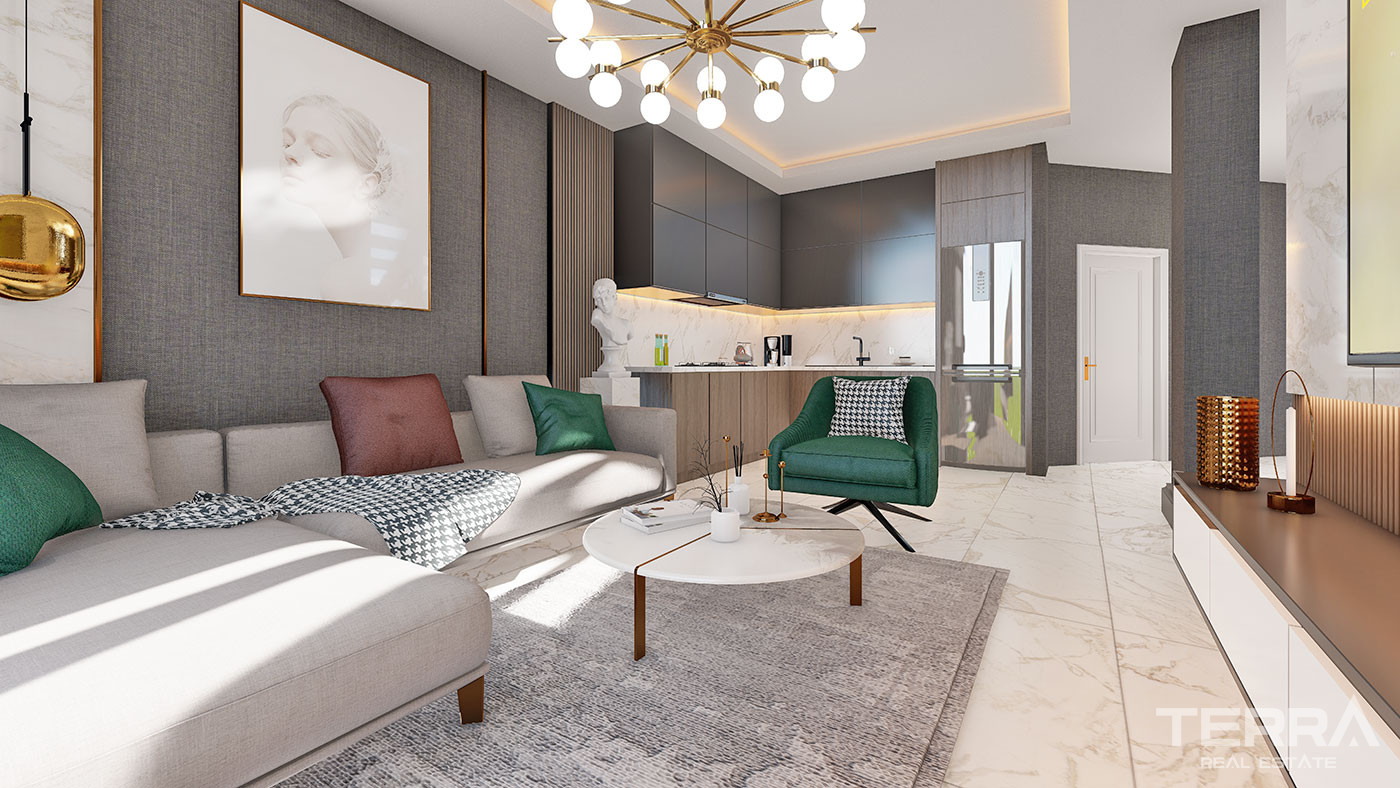Nirvana Forest – Apartments in Alanya, Avsallar with Private Beach - 64384