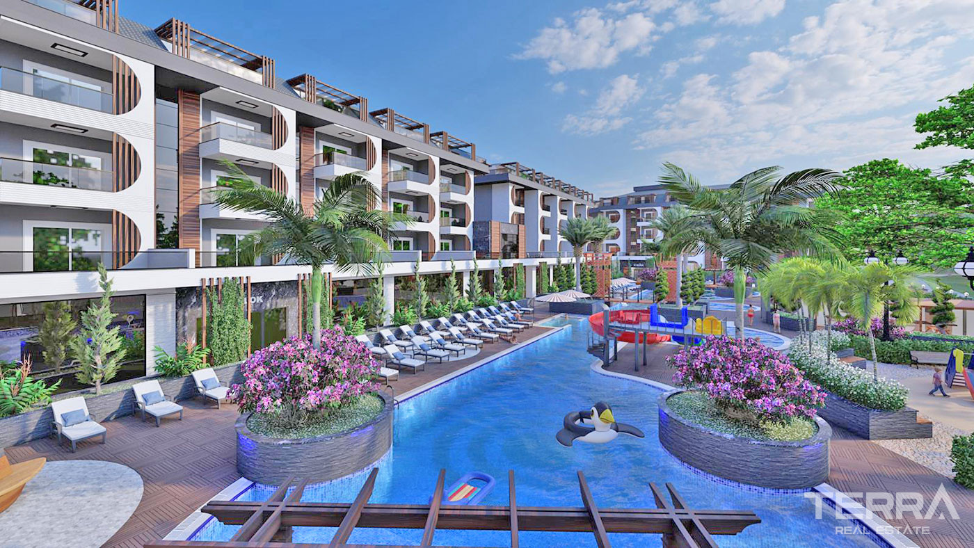 Nirvana Forest – Apartments in Alanya, Avsallar with Private Beach - 64400
