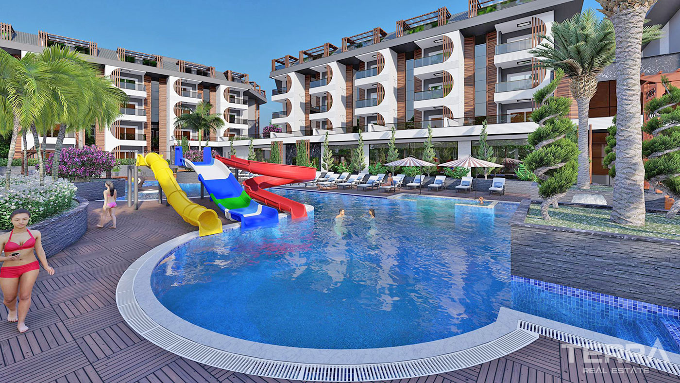 Nirvana Forest – Apartments in Alanya, Avsallar with Private Beach - 64403