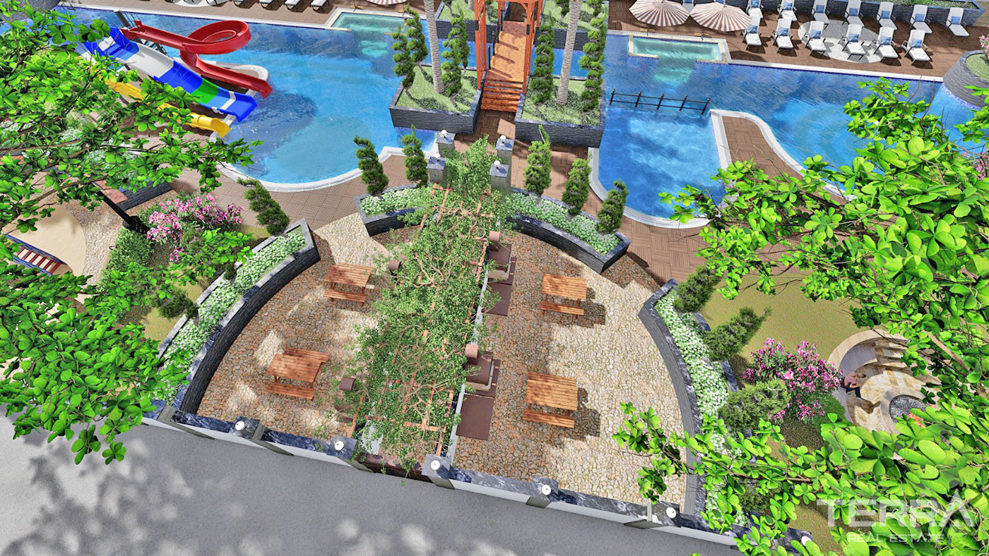 Nirvana Forest – Apartments in Alanya, Avsallar with Private Beach - 64410