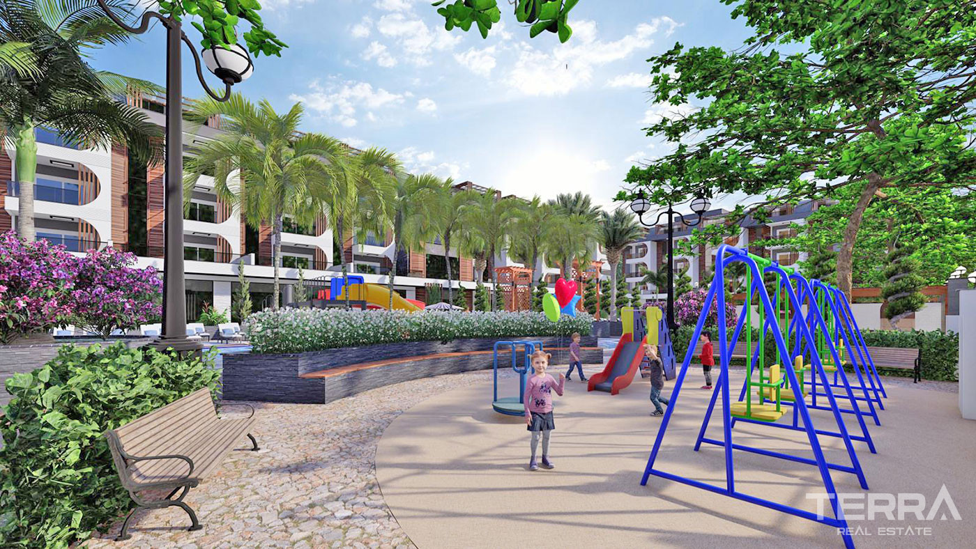 Nirvana Forest – Apartments in Alanya, Avsallar with Private Beach - 64415
