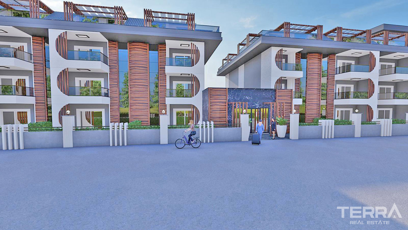 Nirvana Forest – Apartments in Alanya, Avsallar with Private Beach - 64417
